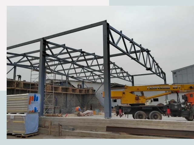 Строительство цехов в Электростали