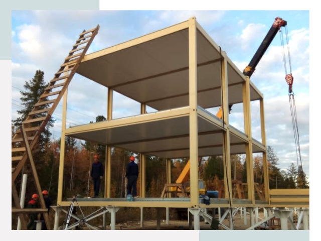 Строительство модульных здания Электросталь