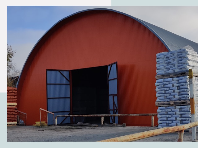 Полукруглые ангары по цене от 608 руб. в Электросталь