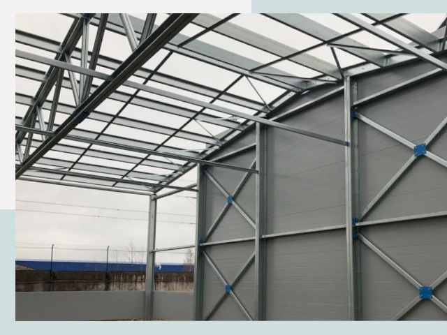 Каркасные ангары от СтальСтрой-Элк по цене от 608 руб.