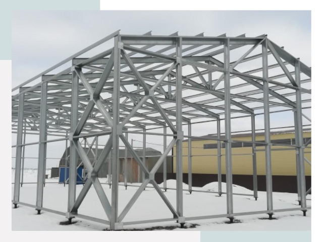 Каркасные ангары в Электростали