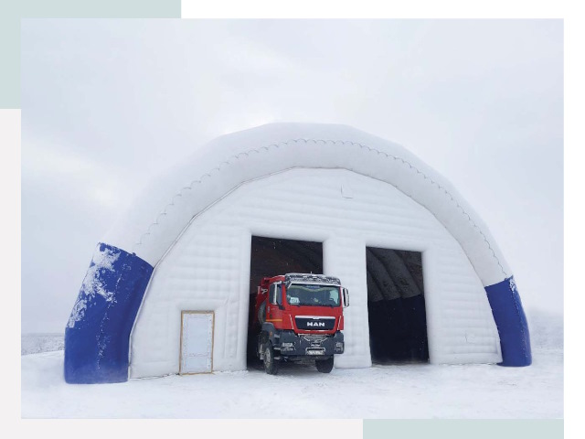 Мобильные ангары в Электростали