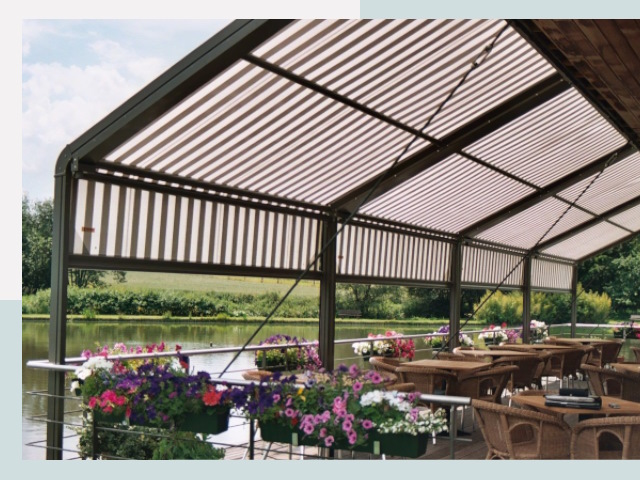 Элегантные навесы для кафе от 608 руб в Электросталь