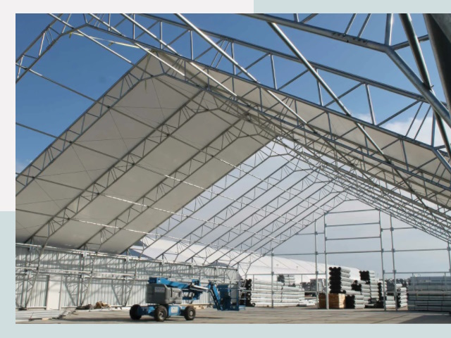 Каркасно-тентовые сооружения от СтальСтрой-Элк по цене 608 руб.