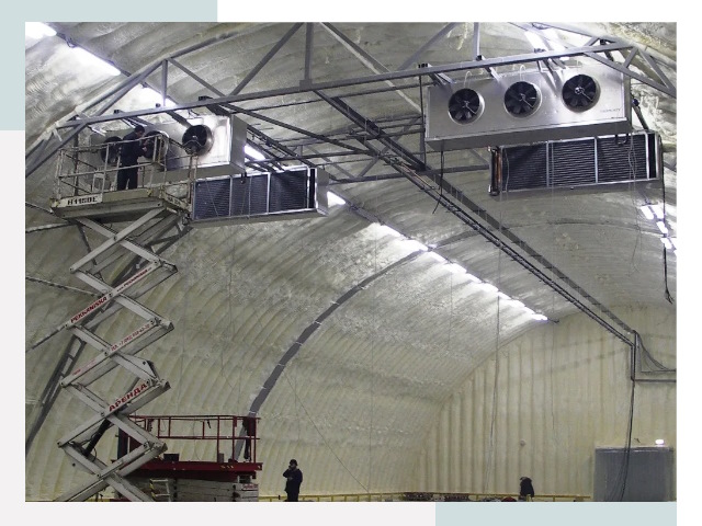 Оснащение ангаров в Электростали