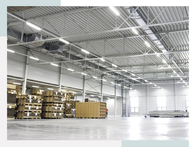 Освещение ангаров в Электростали