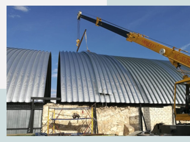 Реконструкция ангаров в Электростали от 608 руб.