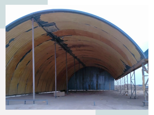 Реконструкция ангаров в Электростали