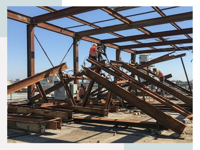 Демонтаж металлоконструкций в Электростали от 608 руб.