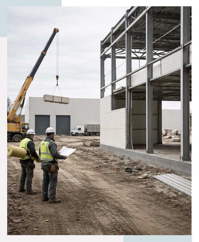 Строительство холодильных складов в Электростали от 45585 р. - СтальСтрой-Элк